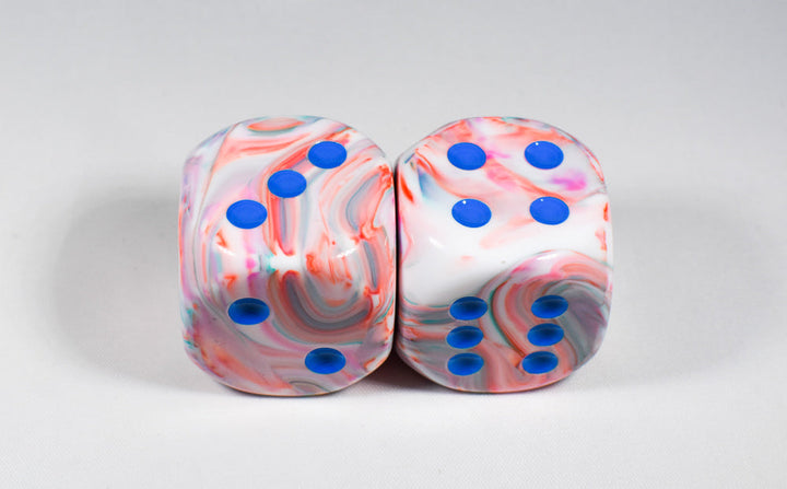 Festive 30mm Pop Art w/Blue (1 Die)