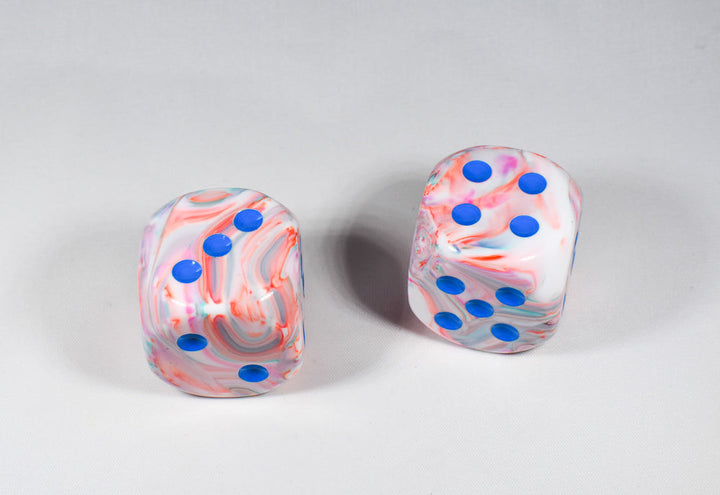 Festive 30mm Pop Art w/Blue (1 Die)