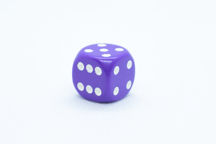 Chessex Opaque 16mm Pipped d6 Standard Dice Collection - Classic Colors - Available Individually