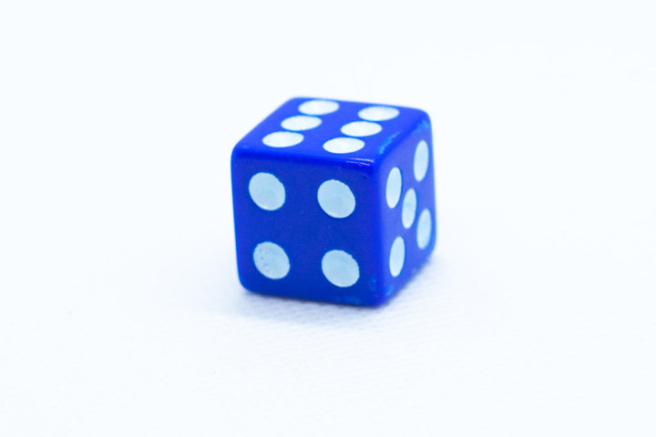 Square Edge 16mm Opaque Dice (Red/Yellow/Green/Blue/Black/White) | sold by the piece