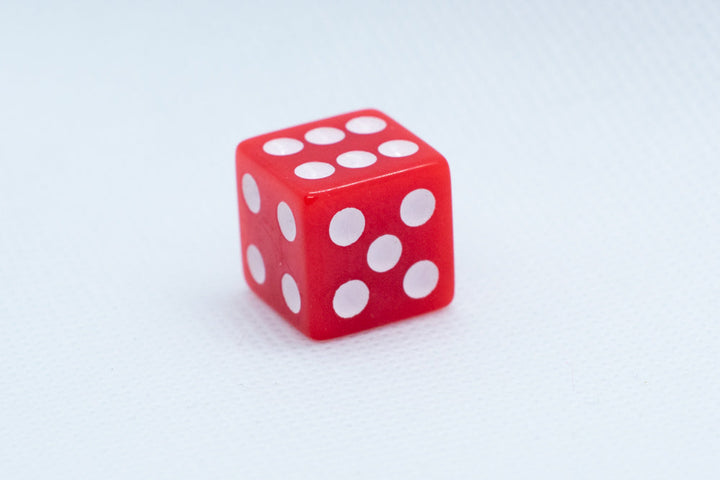 Square Edge 16mm Opaque Dice (Red/Yellow/Green/Blue/Black/White) | sold by the piece