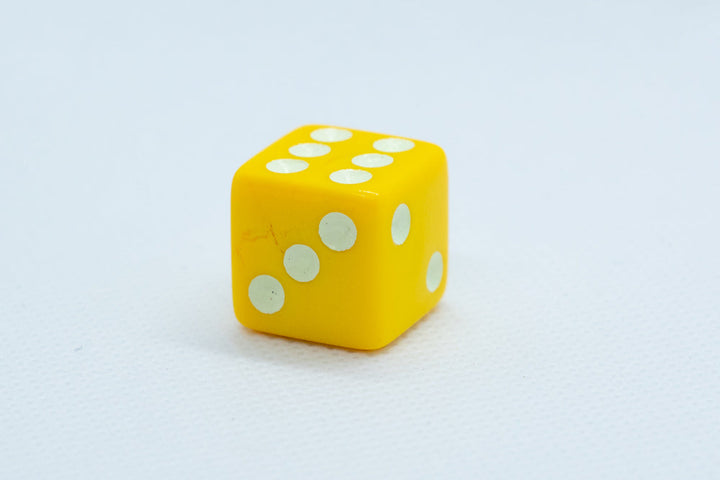 Square Edge 16mm Opaque Dice (Red/Yellow/Green/Blue/Black/White) | sold by the piece