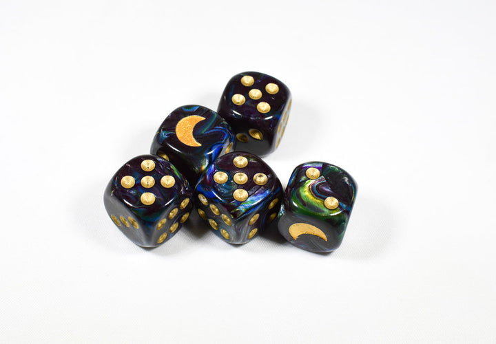 Custom Crescent Moon Lustrous Shadow w/Gold