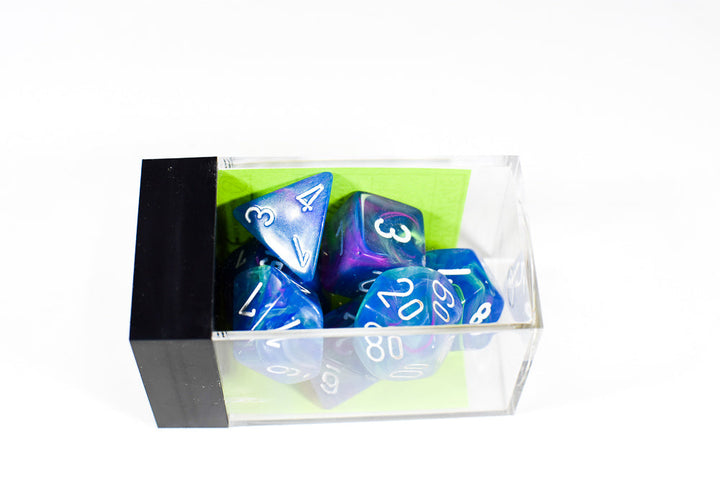 Chessex Festive Waterlily Blue/white (Multiple Options) *read description*