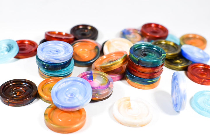 Chessex Checkers Pieces Varies Colors