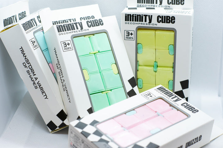 Infinity Cube (4 Colors) Toy for Reducing Stress and Anxiety Fidget Toy