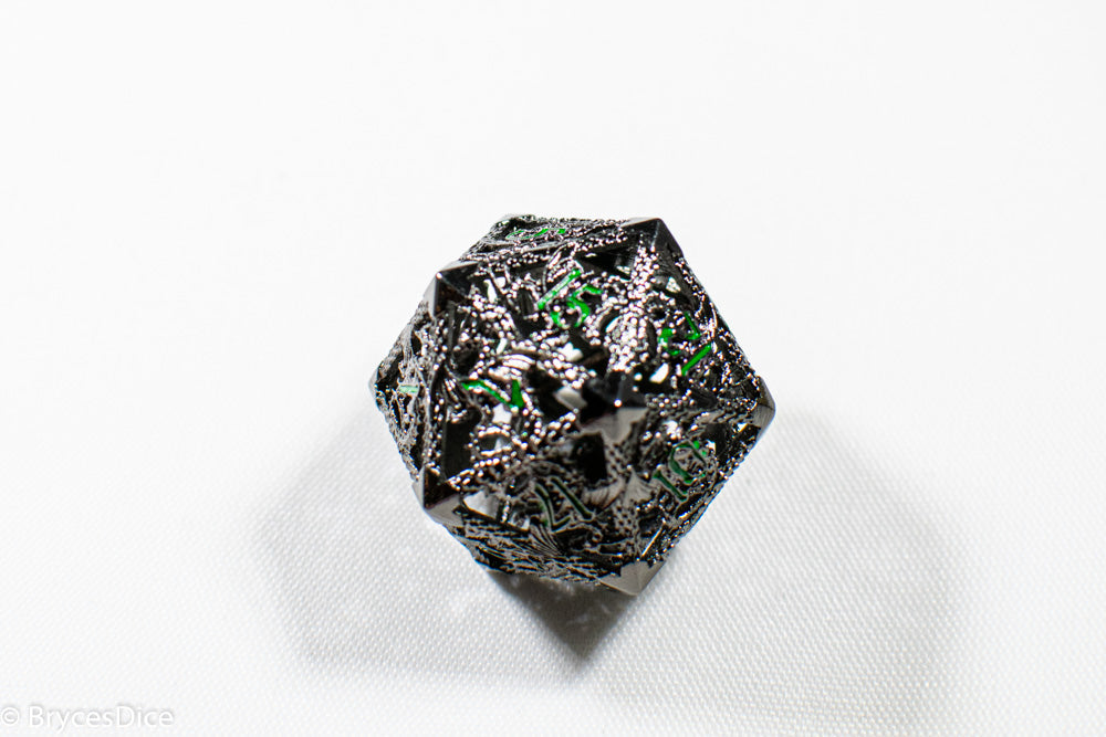 Single D20 Deadly Dragon Dice (Multiple Colors)
