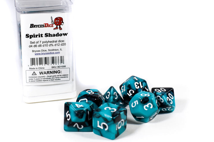Spirit Shadow Dual Color Swirl Teal/Black