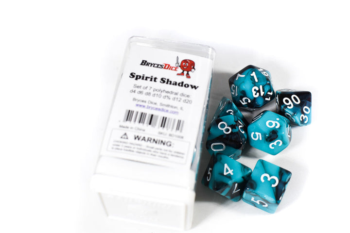 Spirit Shadow Dual Color Swirl Teal/Black