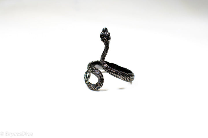 Snake Ring Metal for Cosplay Game Night Dungeons and Dragons  (adjustable)
