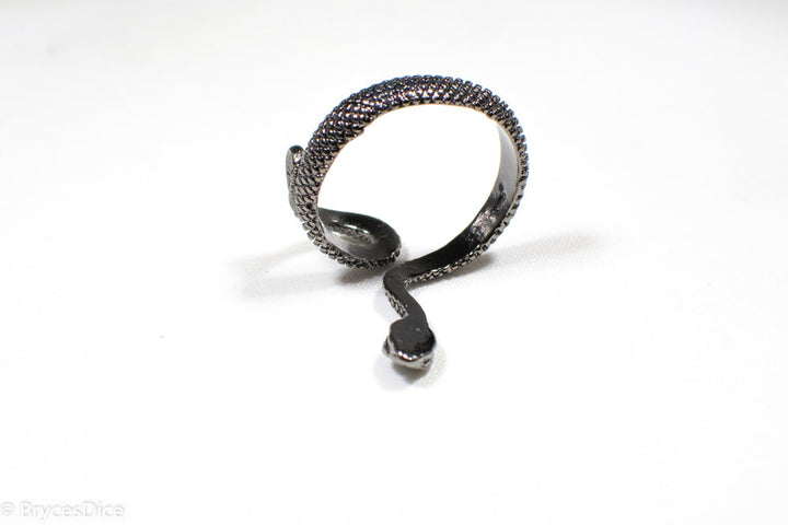 Snake Ring Metal for Cosplay Game Night Dungeons and Dragons  (adjustable)