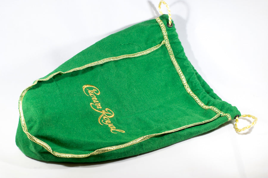 Purple and/or Green Crown Royal Gift Bag  Dice Bag  Lining Counter Pouch