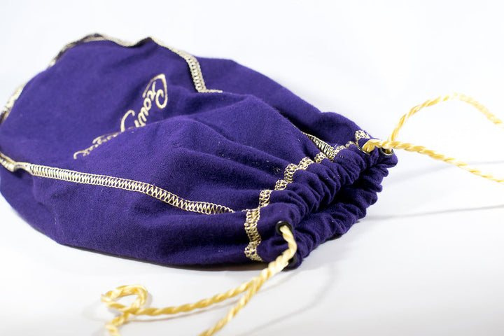 Purple and/or Green Crown Royal Gift Bag  Dice Bag  Lining Counter Pouch
