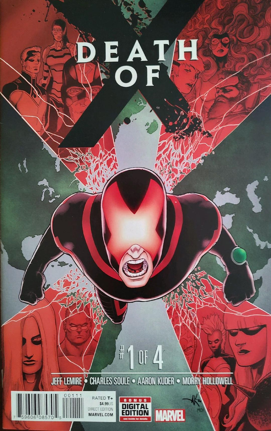 Death of X #1 Comic Book