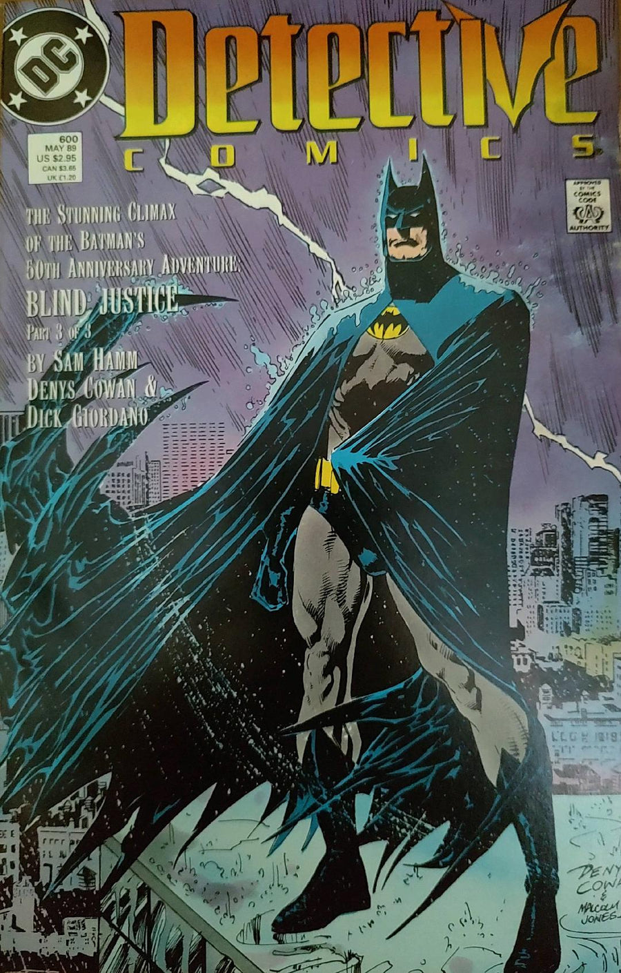 Detective Comics #600 Comic Book