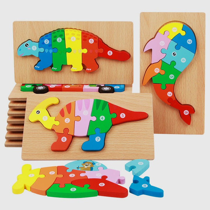3D Wooden Puzzle