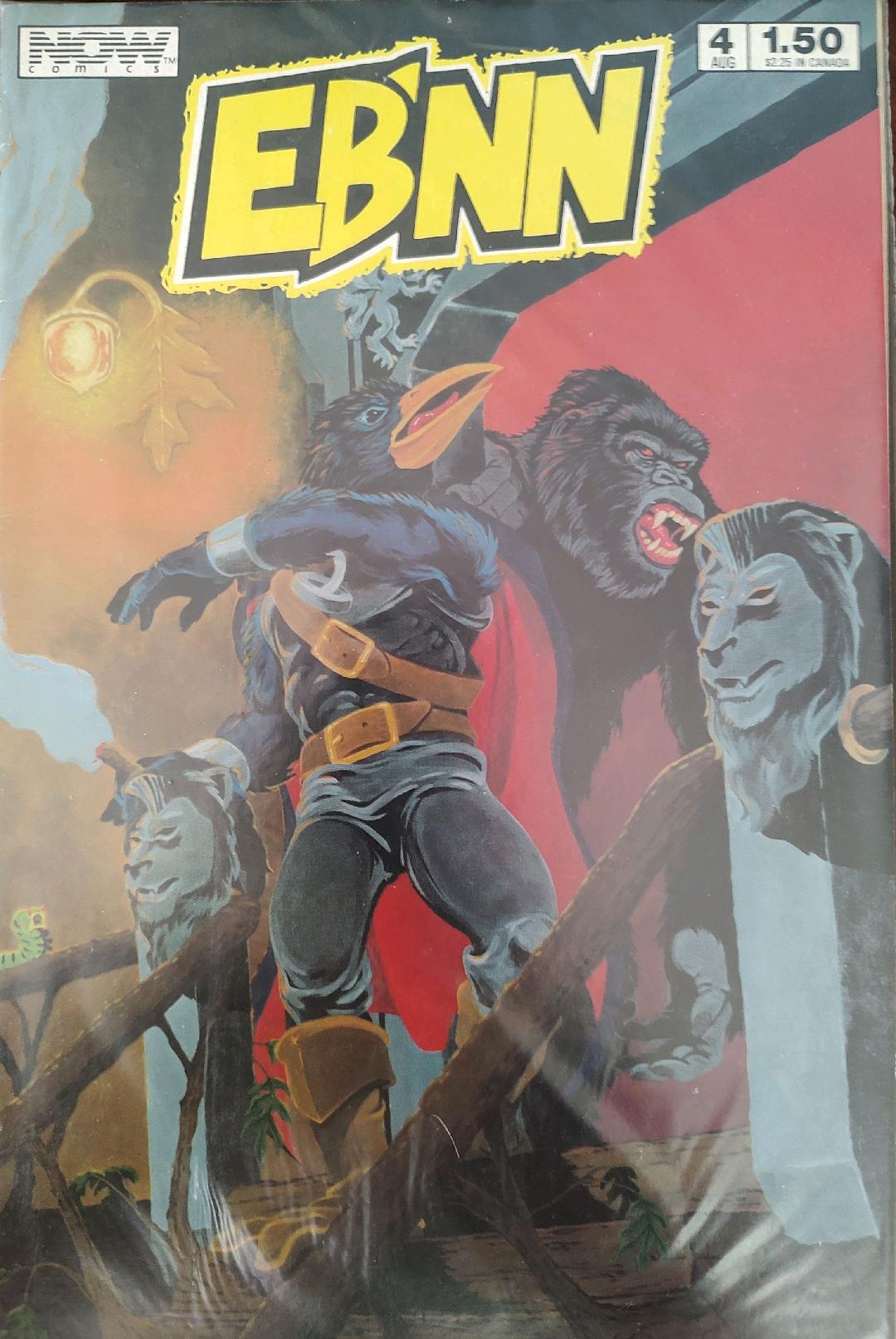 EB'NN #4 Comic Book Cover