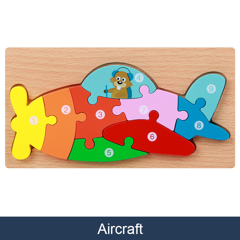 3D Wooden Puzzle
