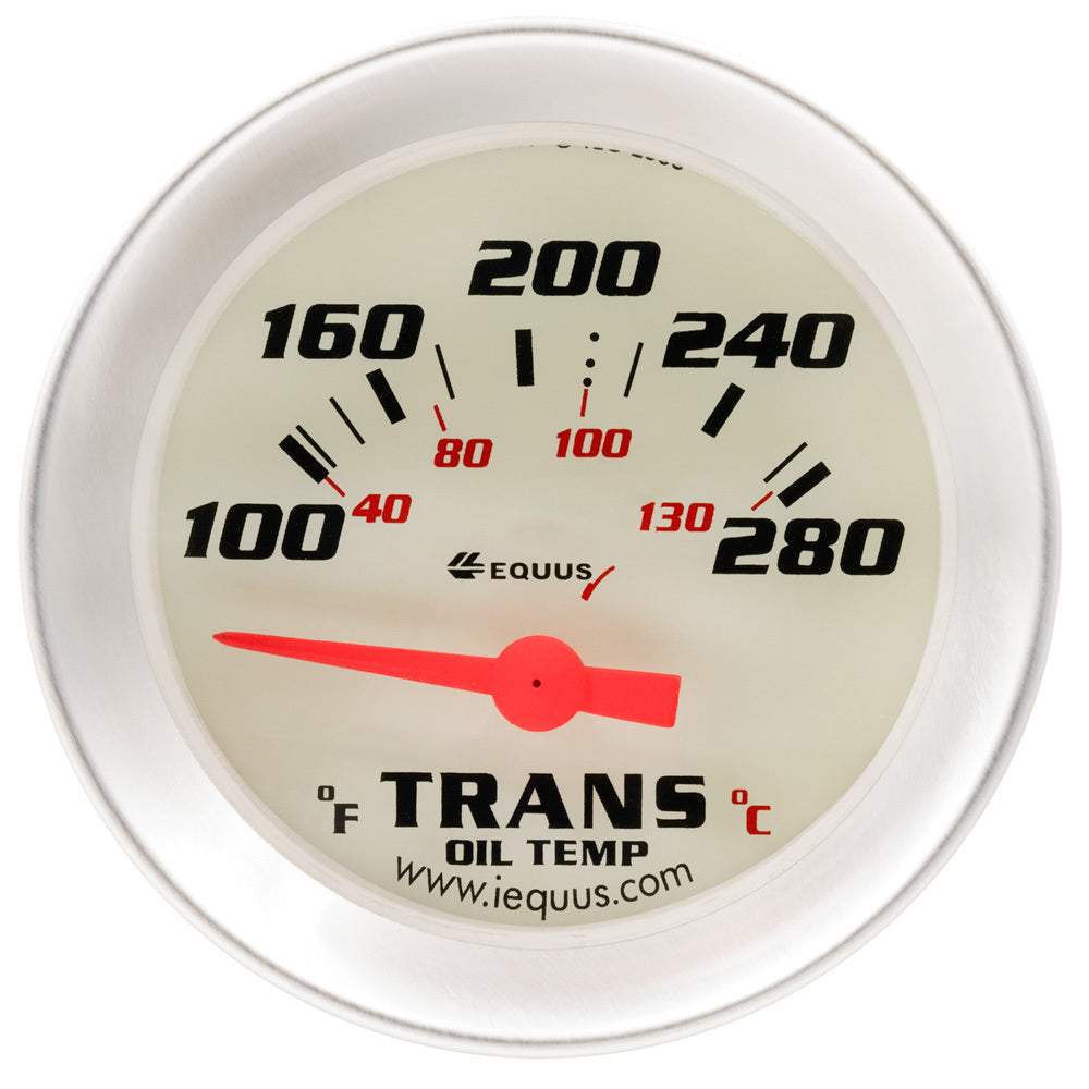 2.0 Dia Transmission Temperature Gauge Silver 100-280
