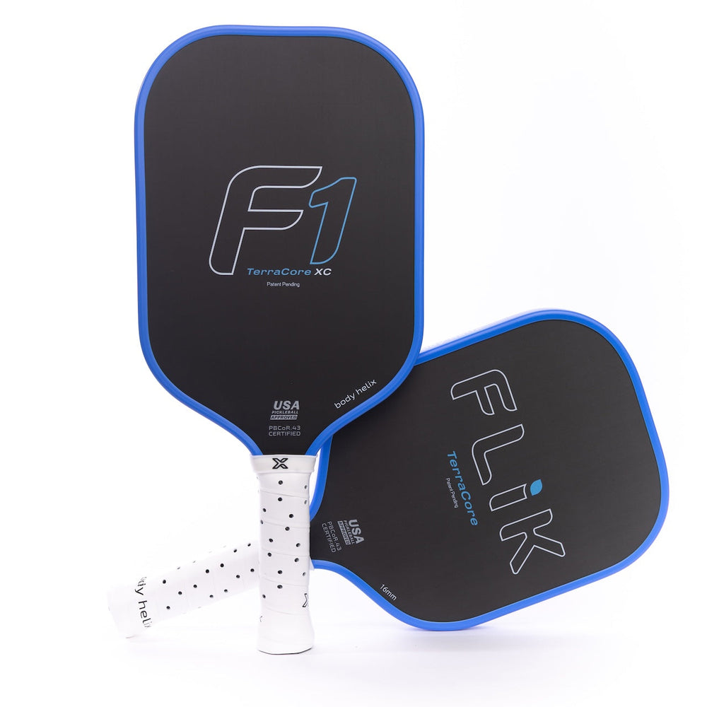 FLiK F1 Elongated Pickleball Paddle USAP Approved Pair.