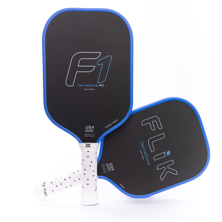 FLiK F1 Elongated Pickleball Paddle USAP Approved Pair.