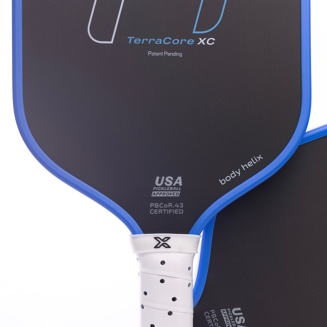 FLiK F1 Elongated Pickleball Paddle USAP Approved Closeup View.