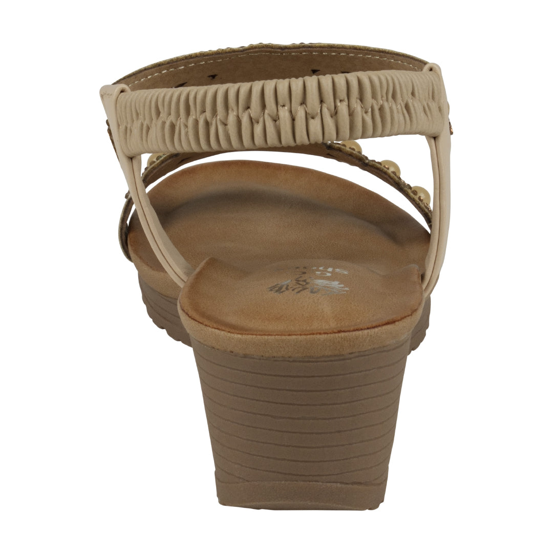 Women's Fiah Natural Woven Wedge Sandals