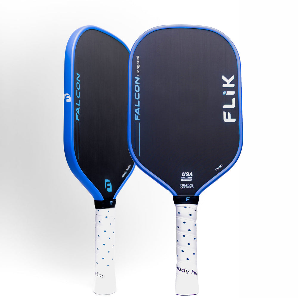 FLiK Falcon Elongated Pickleball Paddle USAP Approved Style.