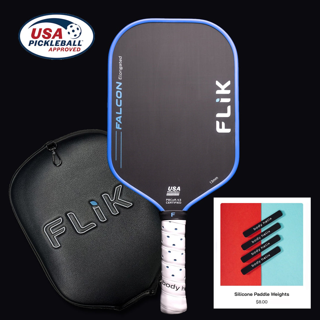 FLiK Falcon Elongated Pickleball Paddle USAP Approved