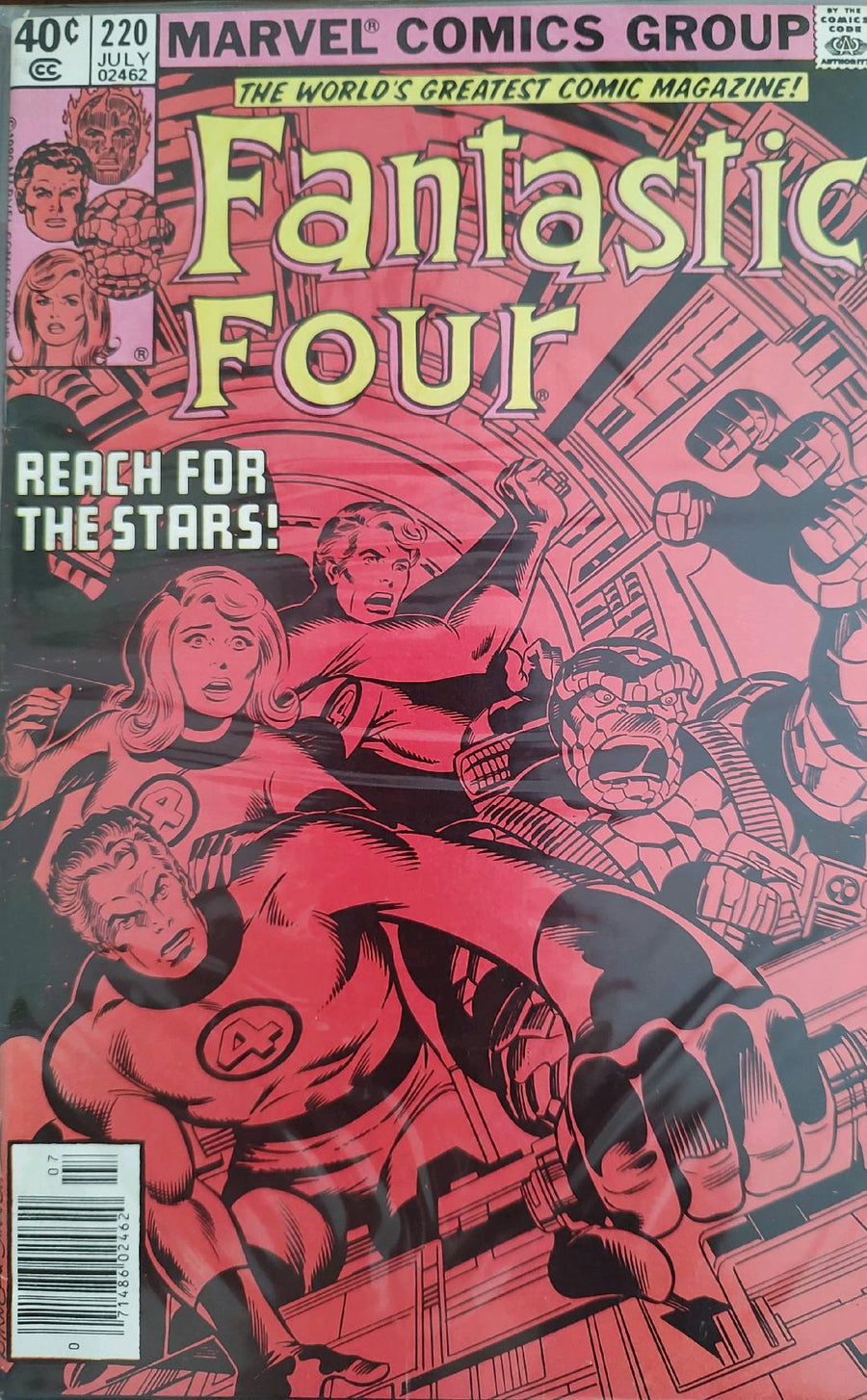 Fantastic Four #220 Comic Book