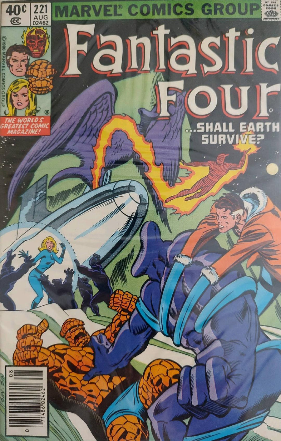 Fantastic Four #221 Comic Book