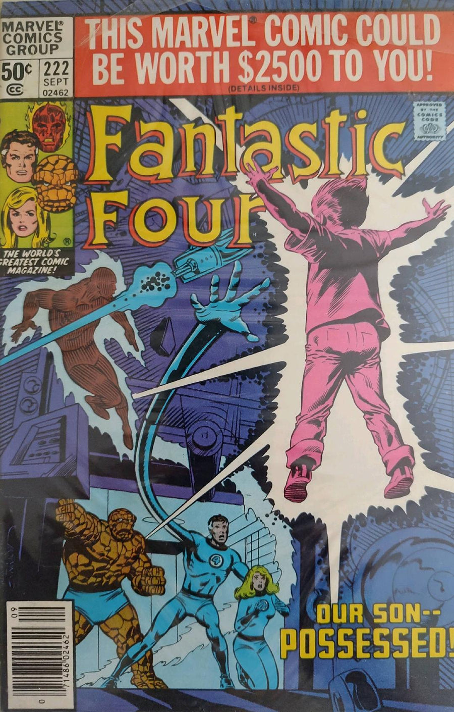 Fantastic Four #222 Comic Book