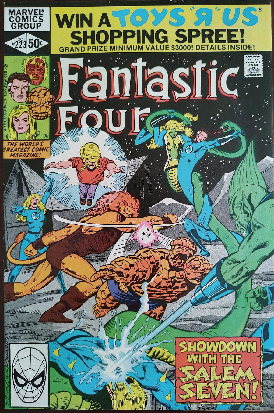 Fantastic Four #223 Comic Book