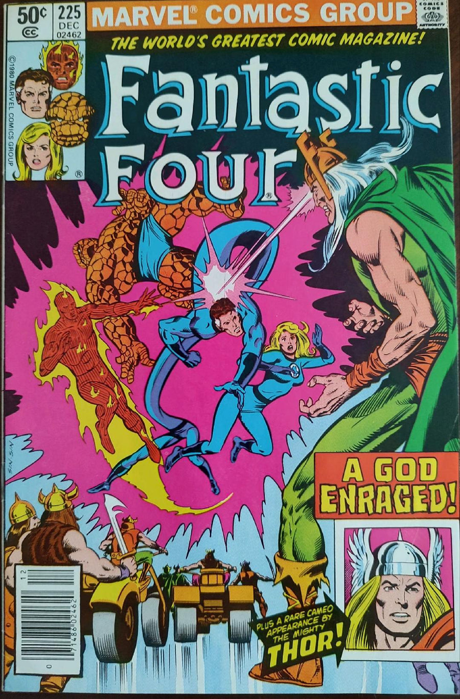 Fantastic Four #225 Comic Book