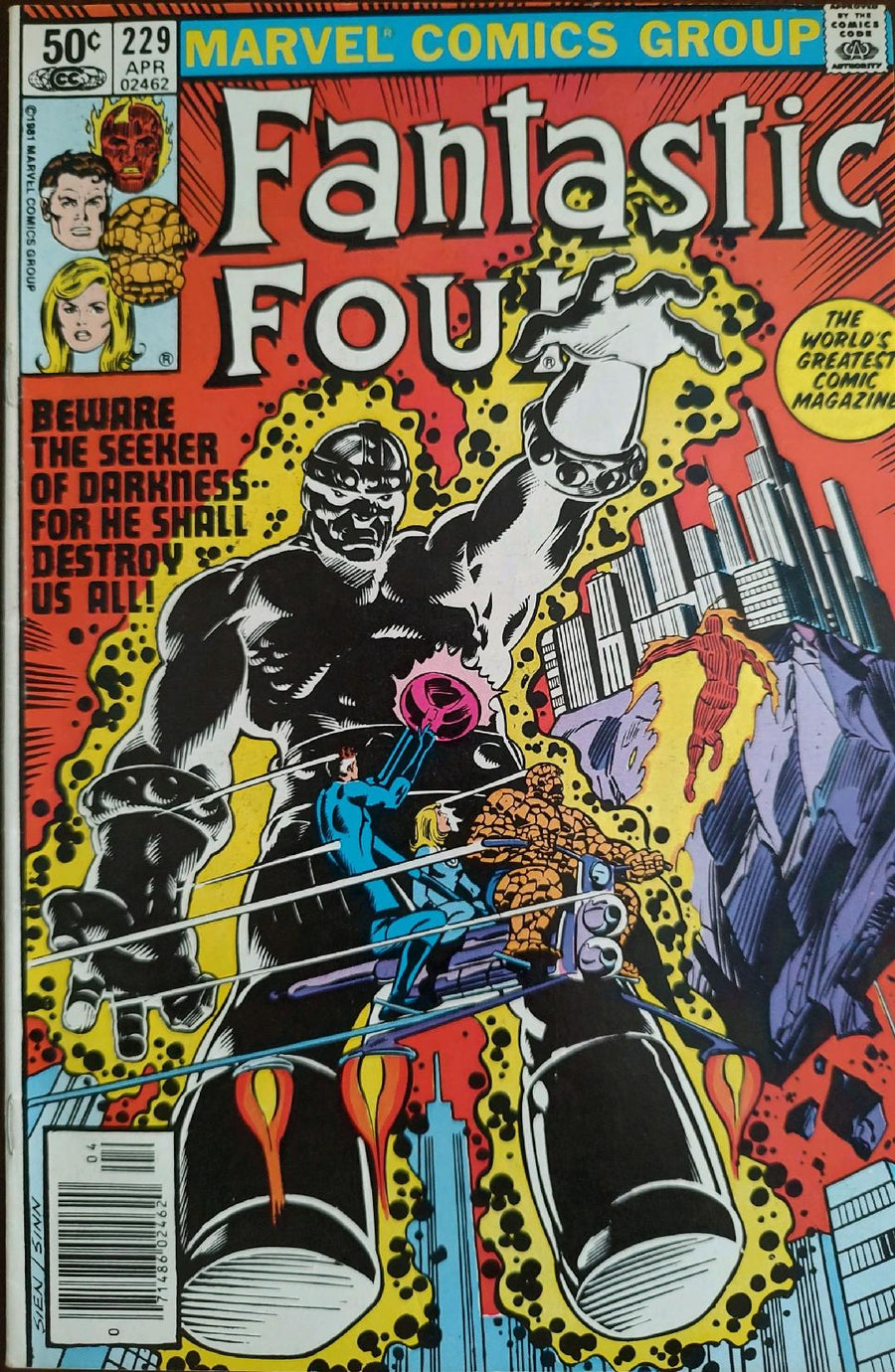 Fantastic Four #229 Comic Book