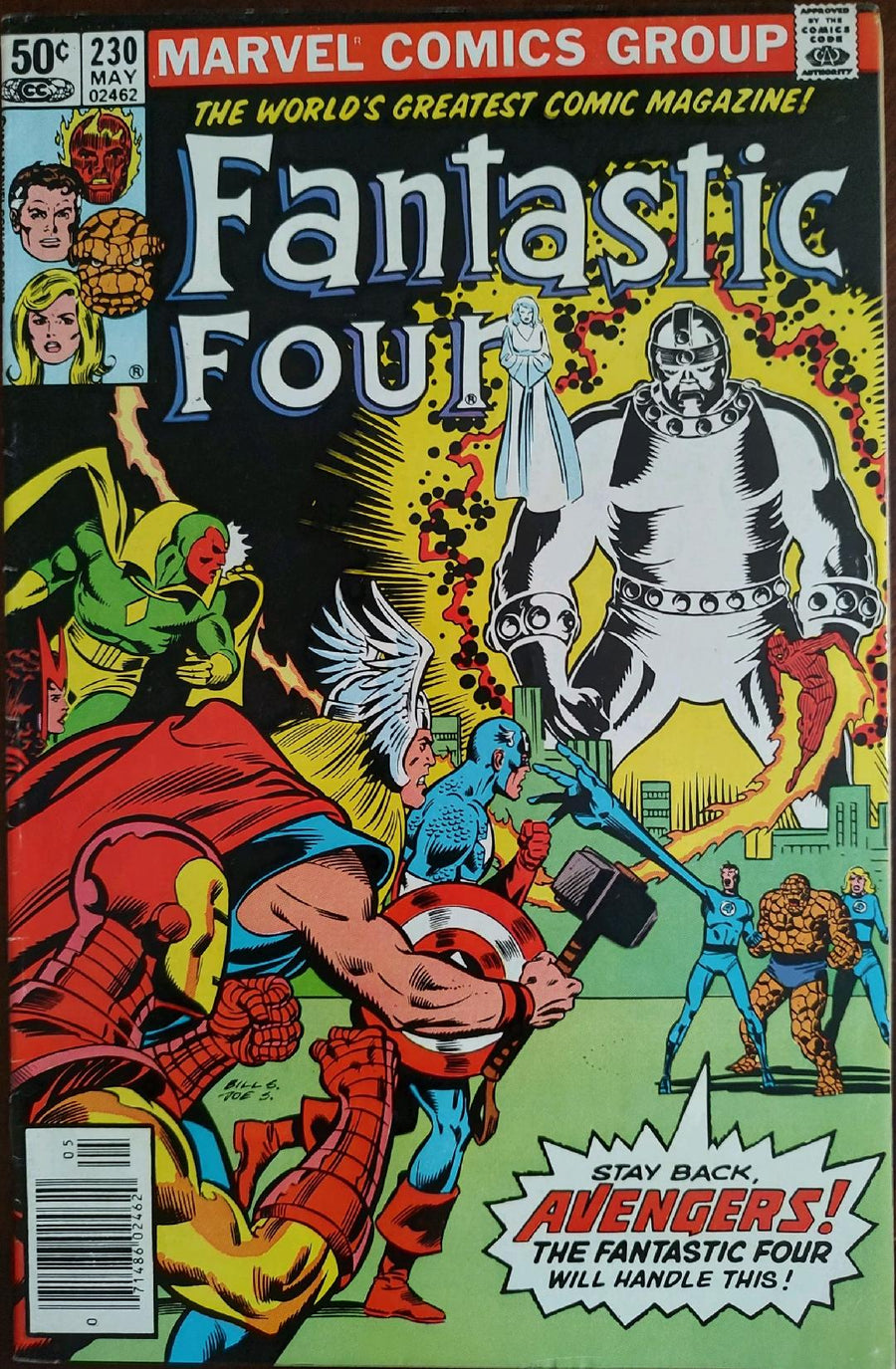 Fantastic Four #230 Comic Book