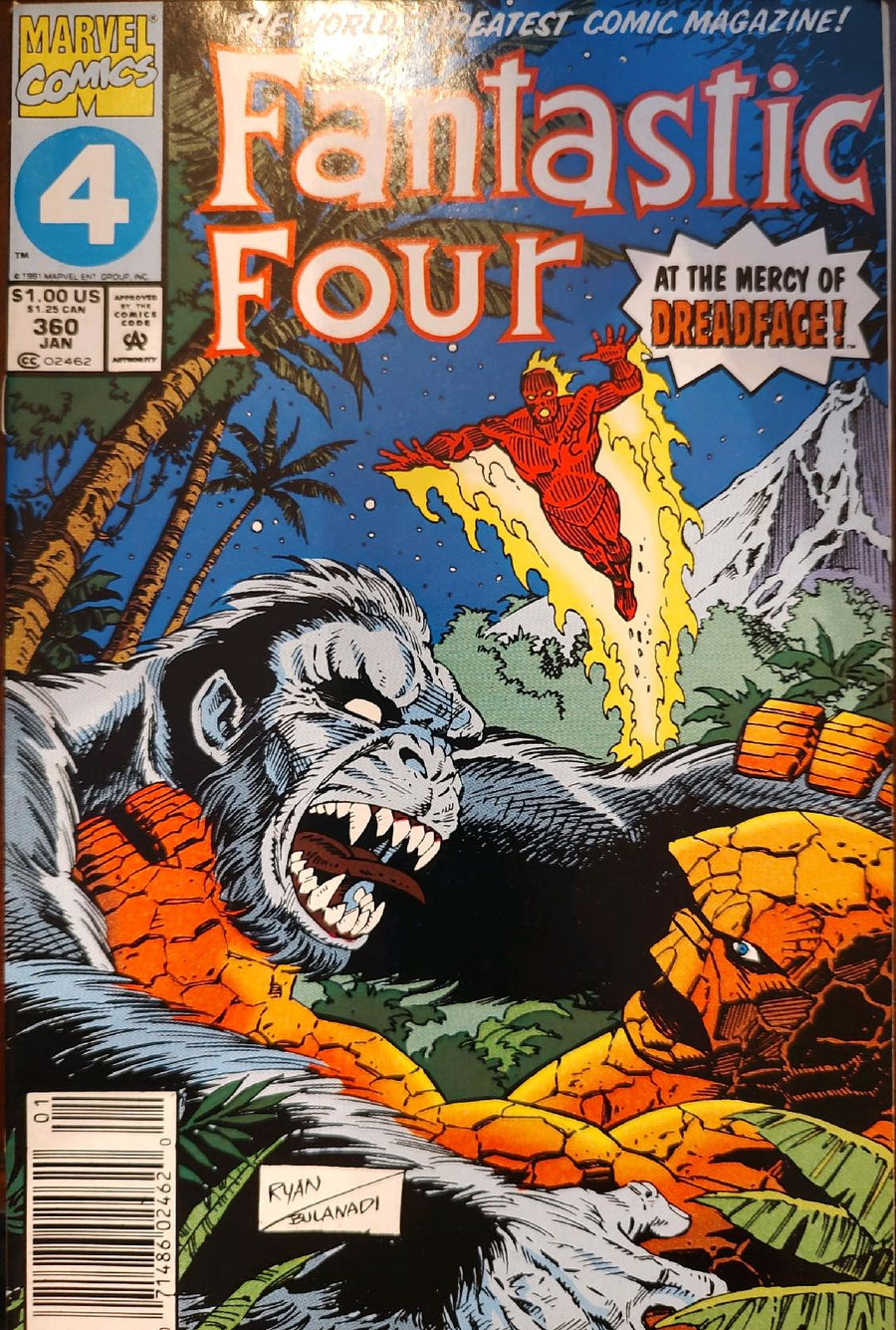 Fantastic Four #360 Comic Book Cover