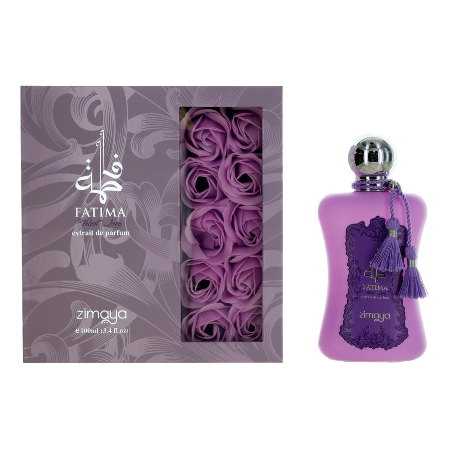 Fatima Velvet Love by Zimaya, 3.4oz Extrait de Parfum Spray for Women