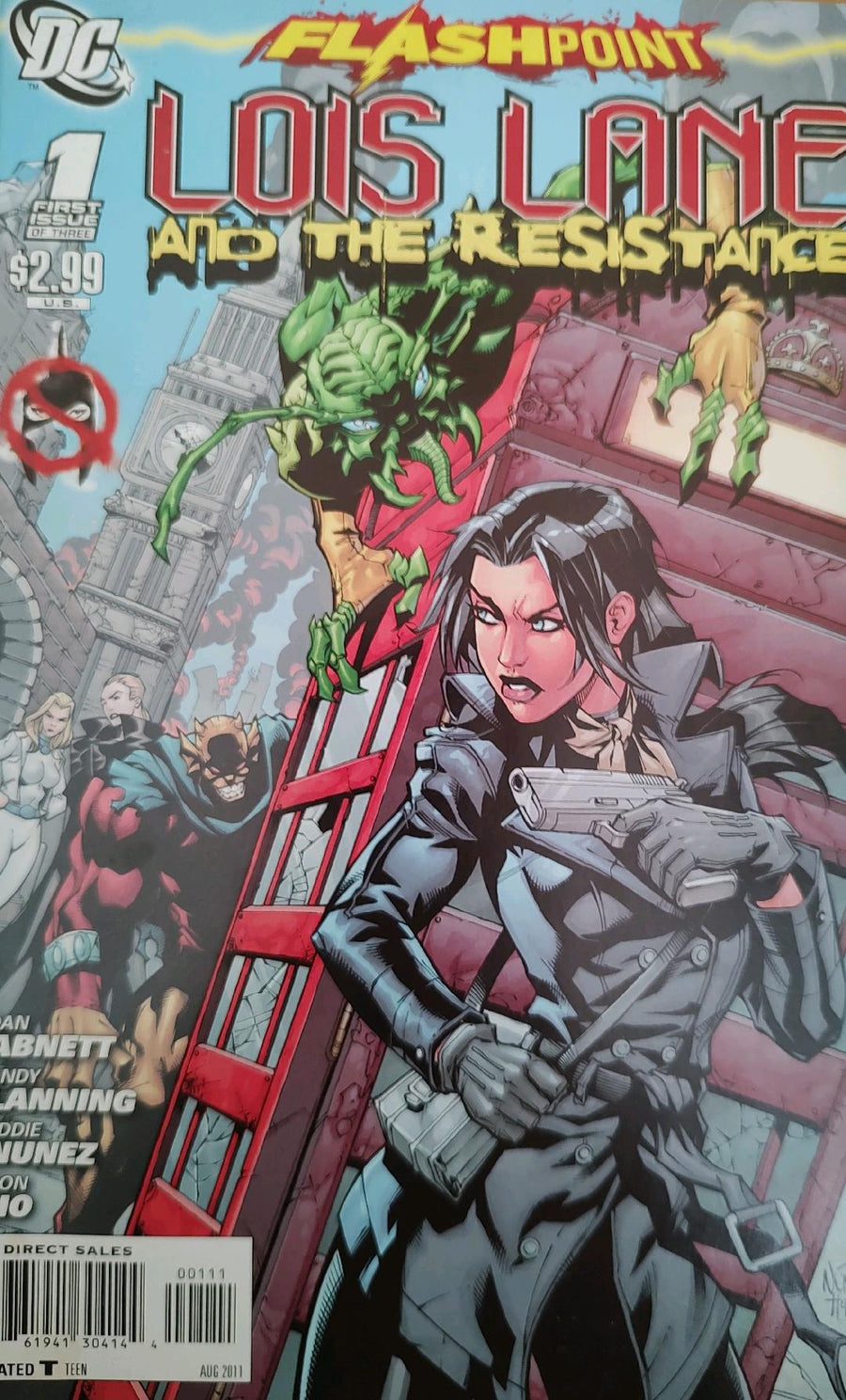 FlashPoint Lois Lane and the Resistance Comic Book