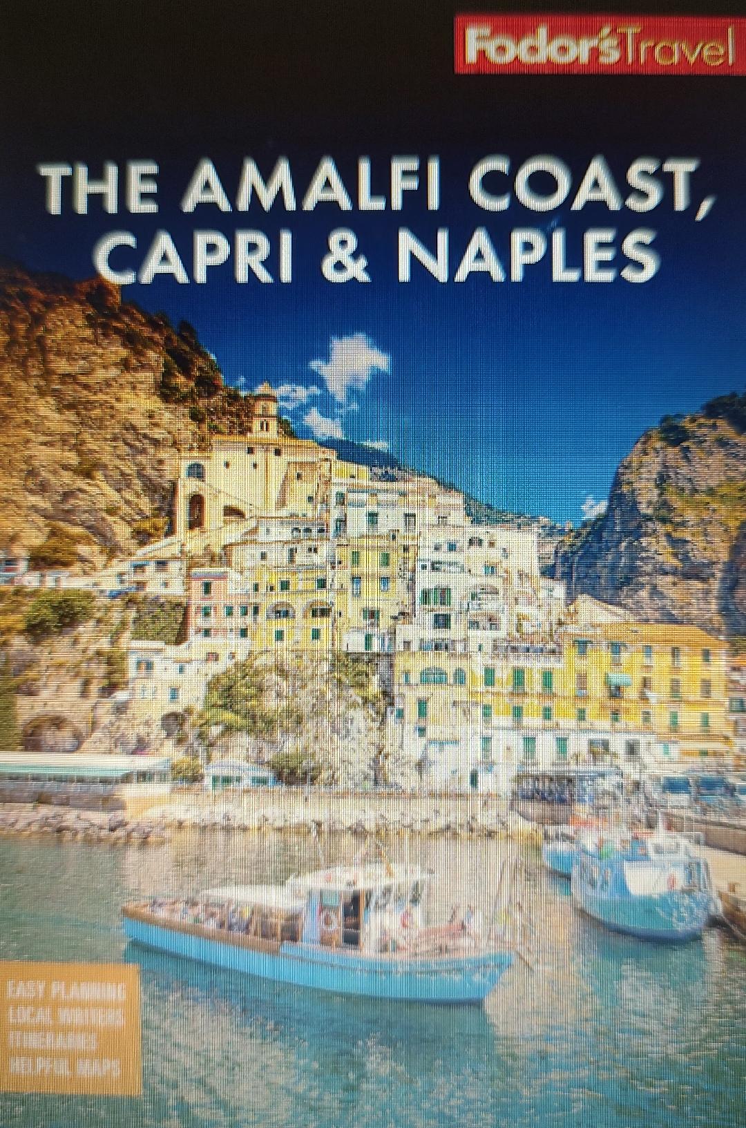 Fodor's Amalfi Coast, Capri & Naples Book