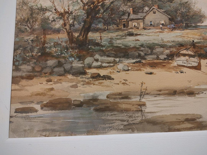 Frank English Painting Slight Line Defect Photo