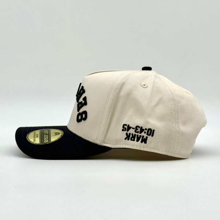 [PRE-ORDER - SHIPS NOVEMBER 7TH] ‘SERVANT’ Premium Snapback Hat - Cream/Black