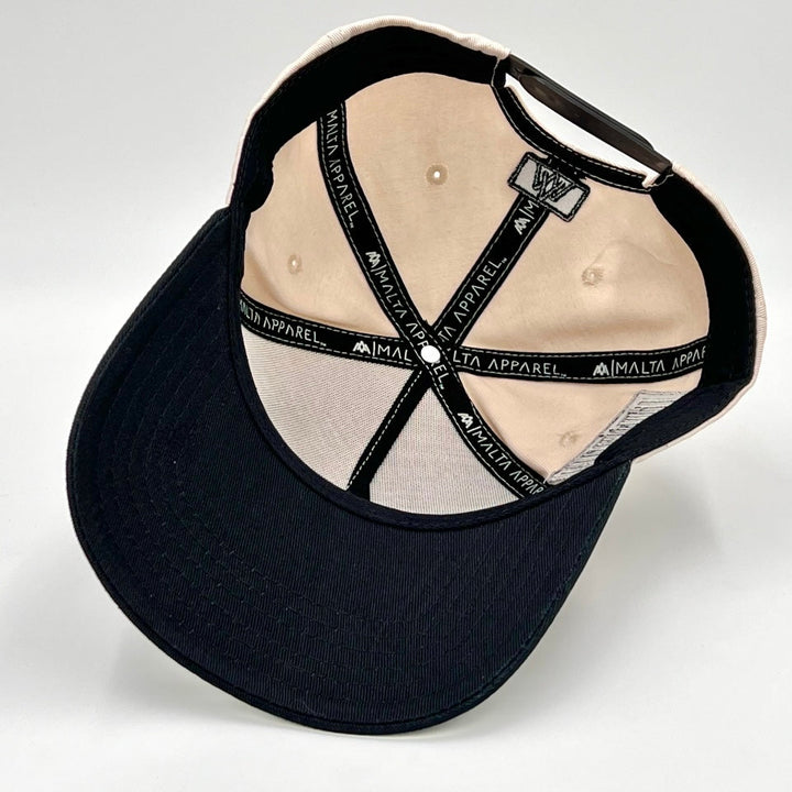 [PRE-ORDER - SHIPS NOVEMBER 7TH] ‘SERVANT’ Premium Snapback Hat - Cream/Black