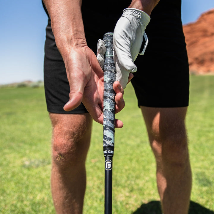 Grey Camo V2 Golf Club Grips