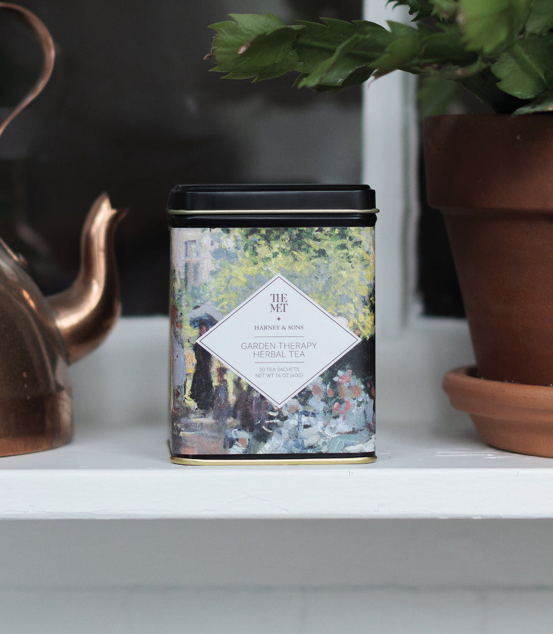 Garden Therapy Herbal Tea Tin of 20 sachets Photo.