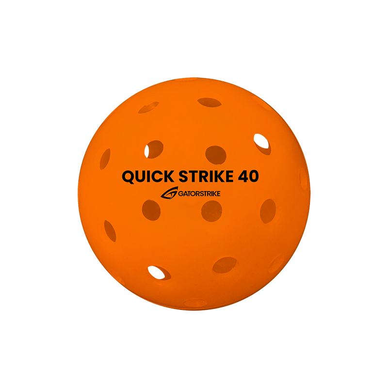 GATORSTRIKE™ Quick Strike Pickleballs - 12 Pack Orange.