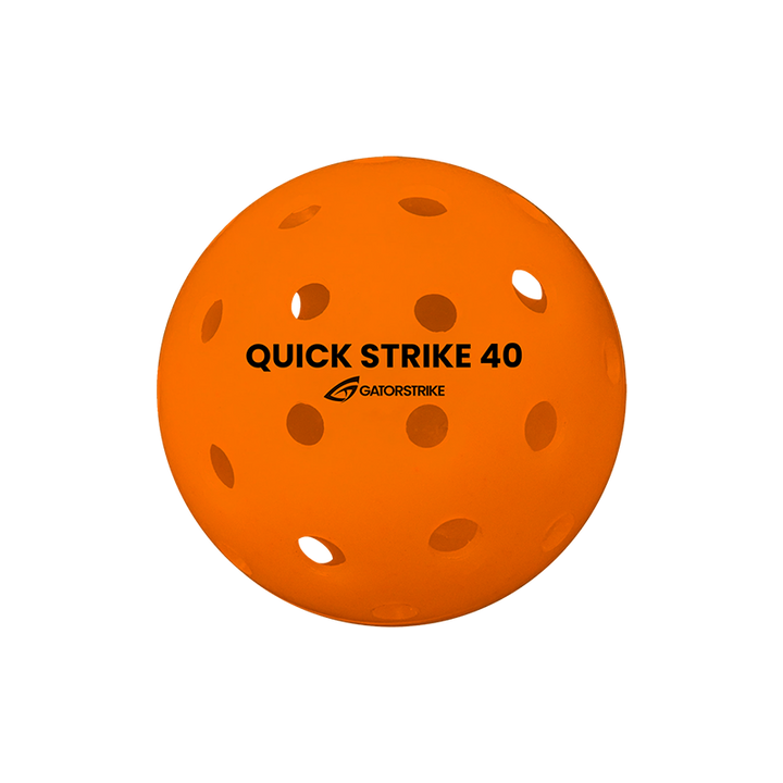 GATORSTRIKE™ Quick Strike Pickleballs - 12 Pack Orange.