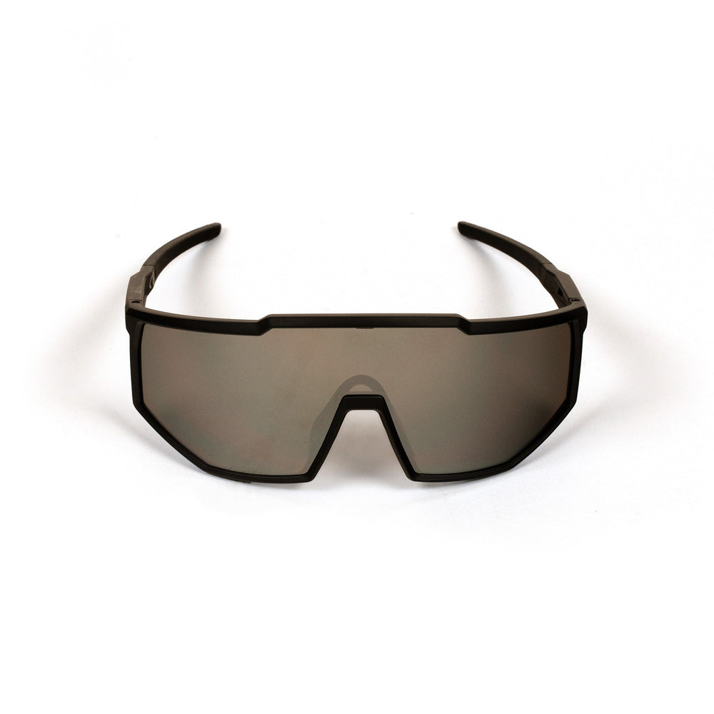 Pro-Guard Glasses Set with Grey Mirrored Lens Front View.
