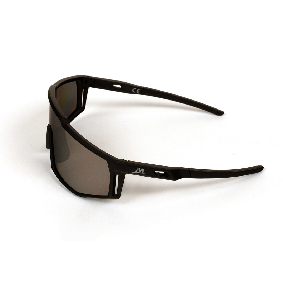 Pro-Guard Glasses Set with Grey Mirrored Lens Side View.