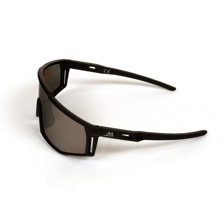 Pro-Guard Glasses Set with Grey Mirrored Lens Side View.
